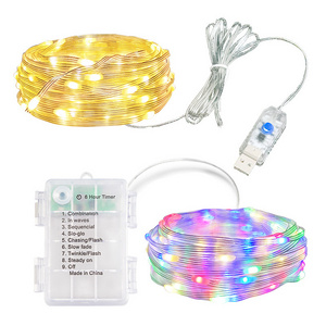 Flexible LED Strip Light Set Kit 18LED/M 30LED/M Color Changing RGB Waterproof with Battery Powered LED Lights