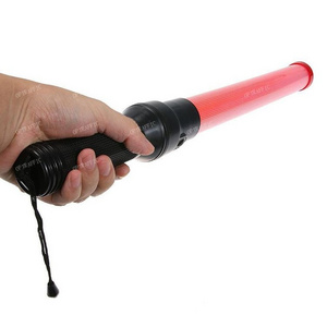 MA Command Handheld Baton Roadside Safety LED Traffic Control Wand Baton Flashlights