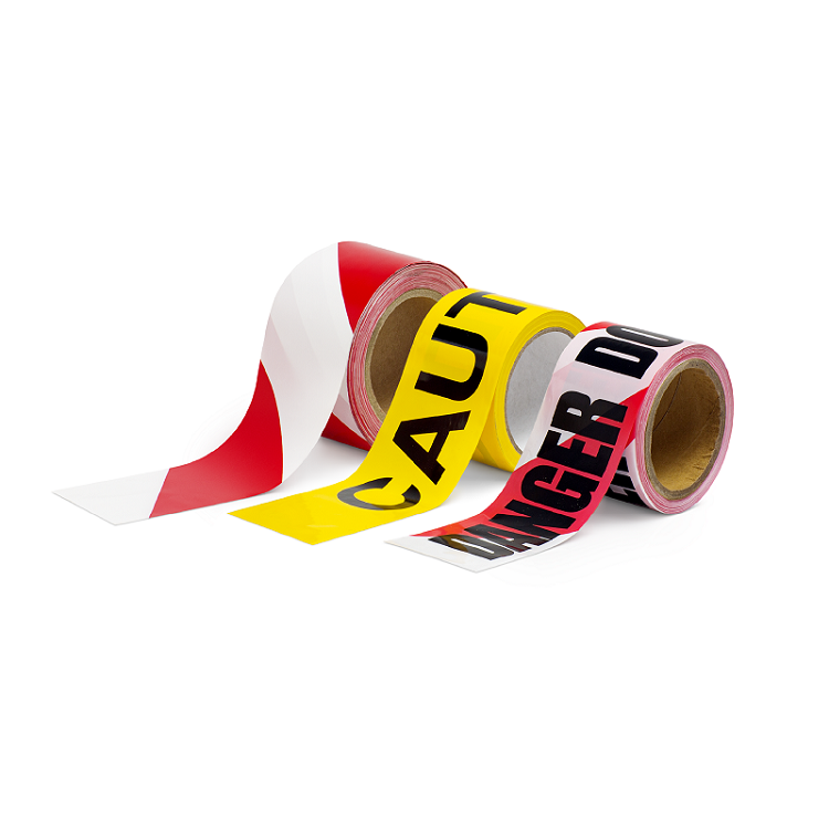 300M,500M*150MM Australian Standard PE Caution Danger Yellow Black Red White Barricade Tape