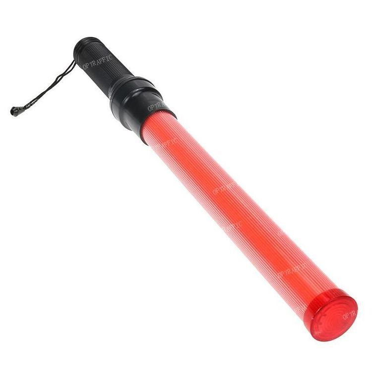 P0229 Australia Flashing Lighted StickAircraft Marshalling Wands Traffic Baton Light Safety Control Magnetic Base Traffic Wand