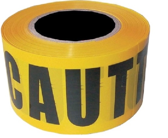 300M,500M*150MM Australian Standard PE Caution Danger Yellow Black Red White Barricade Tape