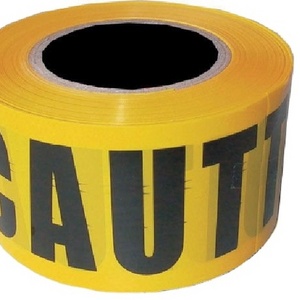 300M,500M*150MM Australian Standard PE Caution Danger Yellow Black Red White Barricade Tape