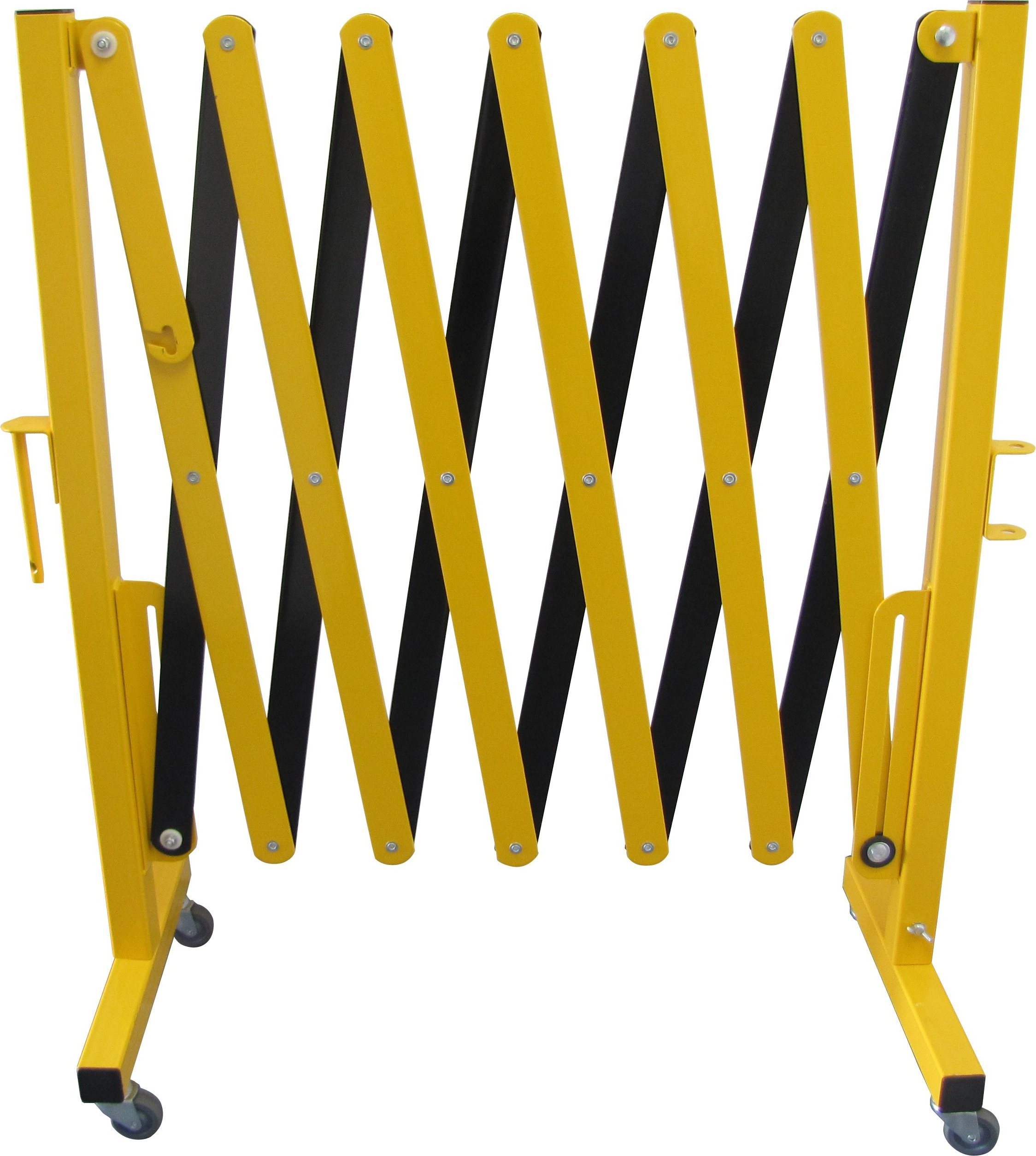 Crowd Control Yellow Expandable Foldable Barrier Economy Plastic Expanding Barrier