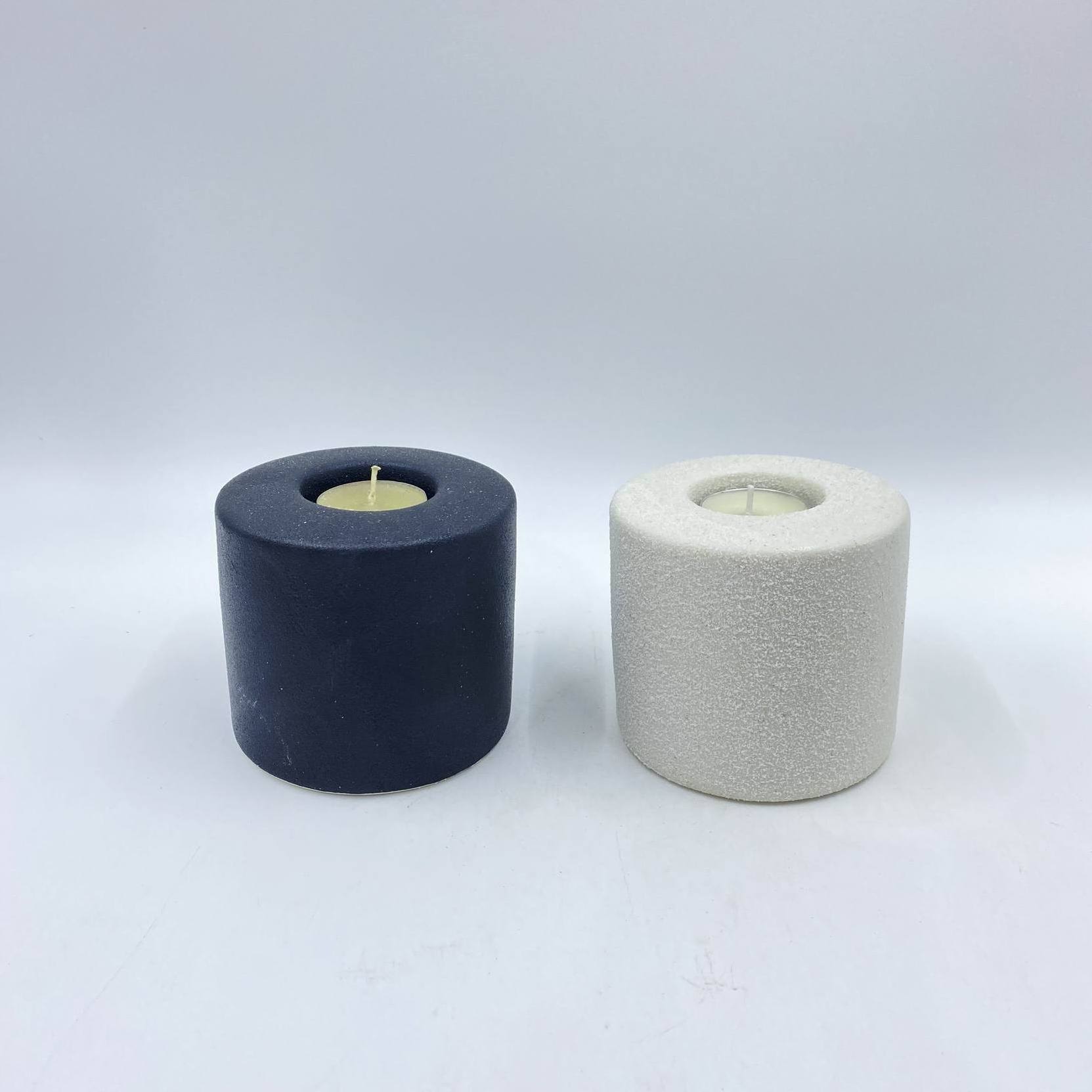 Living Ceramic Candle Holder For Home Decoration Accessories Candle Stand With Ceramic Decoration