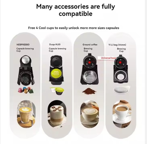 Italy capsule espresso coffee machine NES capsule Coffee Machine Espresso and Lungo cup Coffee Machine