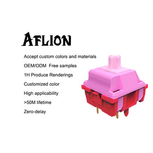 Aflion brown red blue DIY RGB SMD Customized Hot swap Laptop newly arrival gaming mechanical Low profile keyboard switch