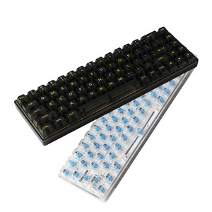 New Mechanical Switch Colorful LED Back Light Ergonomics Gamer Mechanical Gaming Keyboard