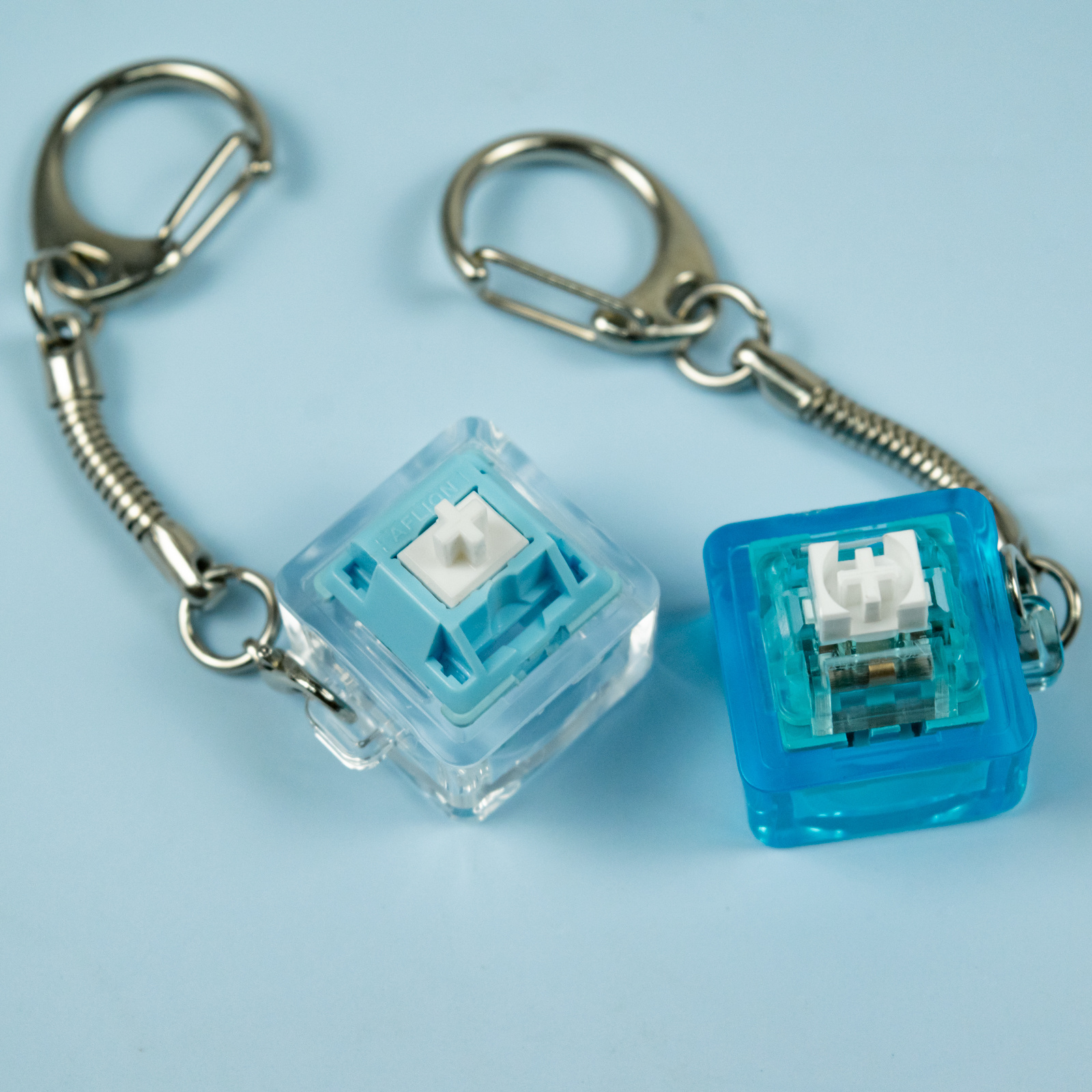 Wholesale Plastic Switches Keychain Transparent Mechanical Keyboard Switches Tester