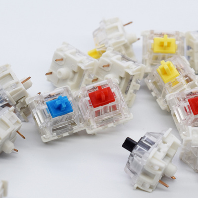 Gateron KS-9 KS 9 Yellow Green Clear Red Black Brown Blue 3pin Switches for MX Mechanical Keyboard Switches