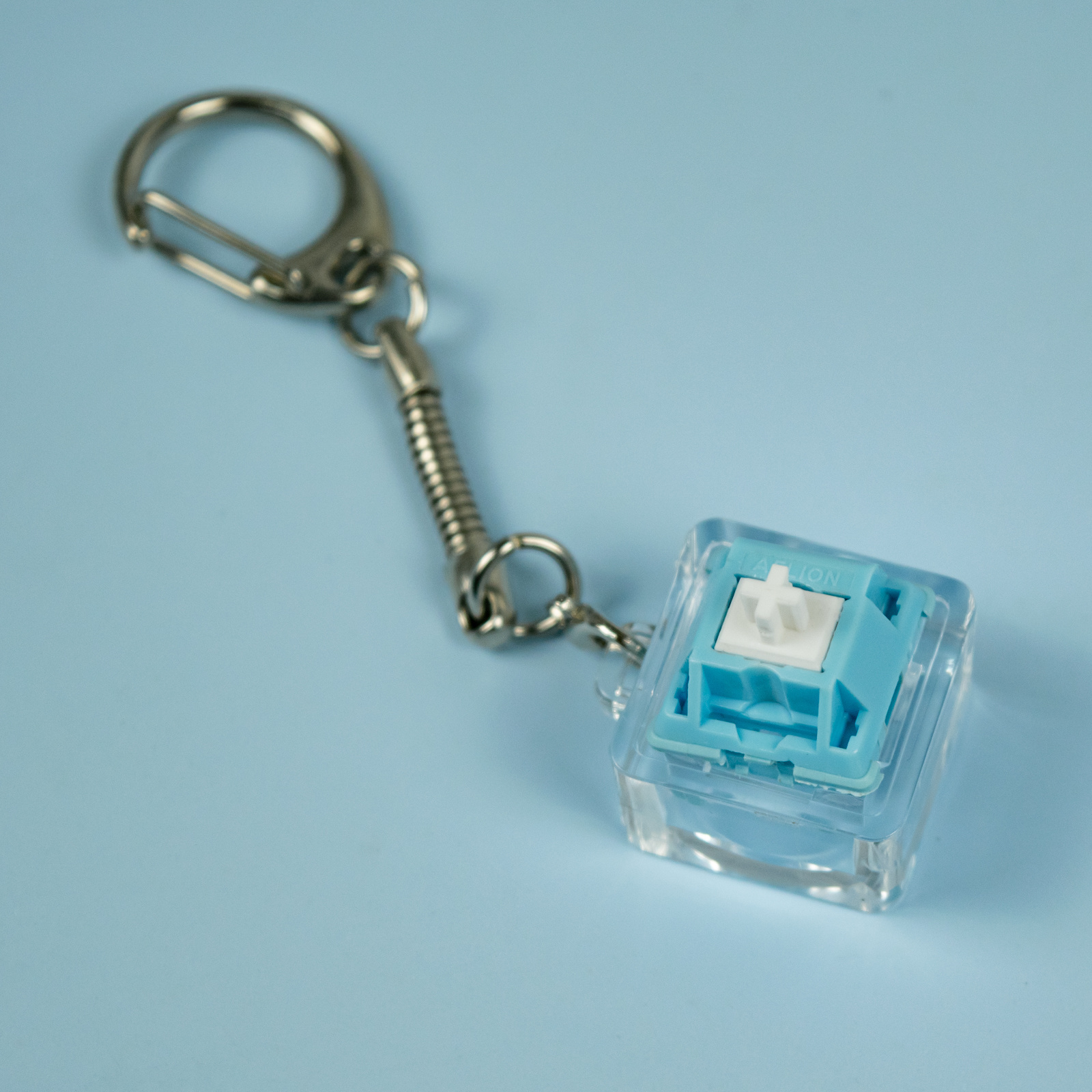 Wholesale Plastic Switches Keychain Transparent Mechanical Keyboard Switches Tester