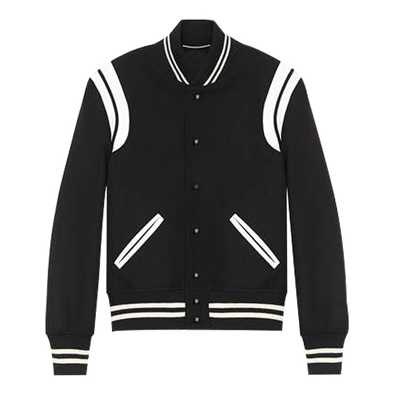 Factory Design wholesale Long Sleeves blank women Baseball Jacket Sport Wear Varsity Jacket