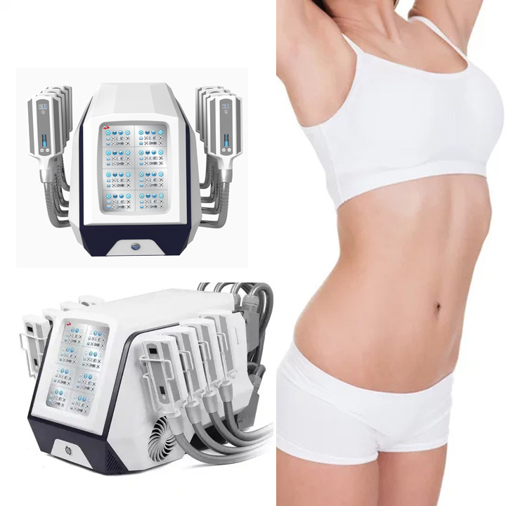 Portable 8 Handles Plate Criolipolisis Fat Freeze Cryo Pad Cryo lipolysis Machine Cryo Slimming machine