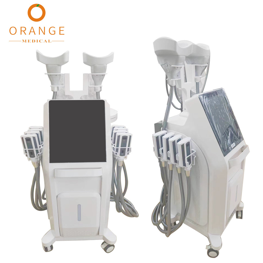 2 IN 1 cryo lipolysis cool shape machine 8 pads cryo ems slimming system lose weight cryo therapy equipment