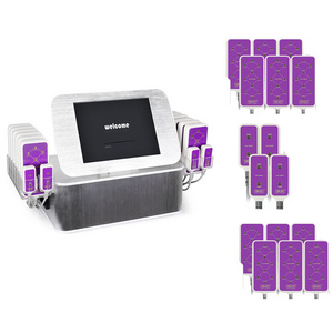 2024 16 Pads Lasers Lipolysis Aesthetic Lipolasers Lipo Lasers Fat 160 MW Lasers Lipo Pads Machine