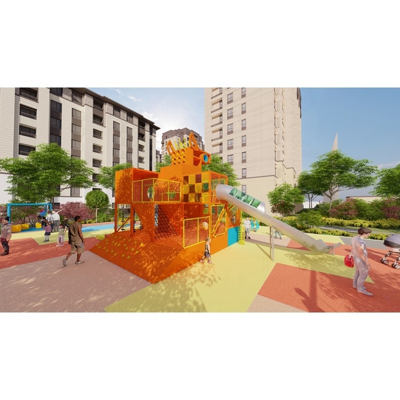 Guangzhou China Playground Supplier Used Children Outdoor Playground Equipment for Sale