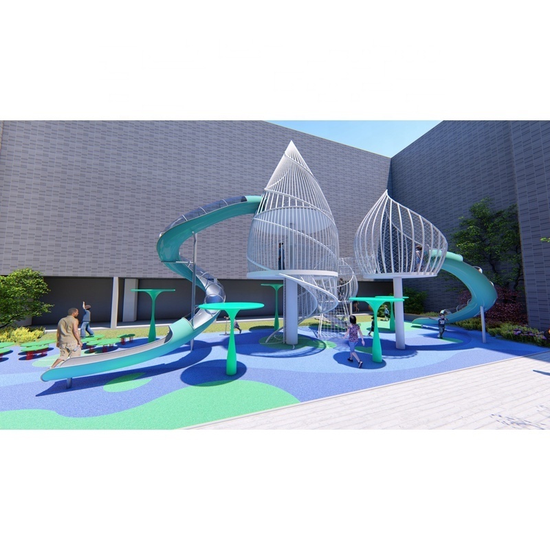 Guangzhou China Playground Supplier Used Children Outdoor Playground Equipment for Sale