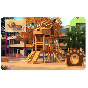 dog fox play style park playground equipment trendy kids outdoor play ground custom made design