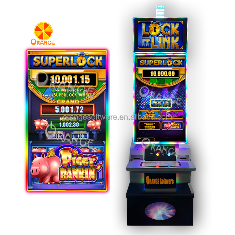 Piggy Bankin Lock it Link JP Link Vertical Multi Game board HET motherboard can custom your games reel game machine PCB board