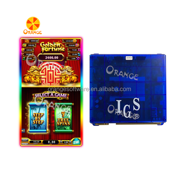 IGS Golden Master game board 3 in 1 Golden buffalo Fire7s/Golden Fortune muti game in 1 Multiple skill game machine