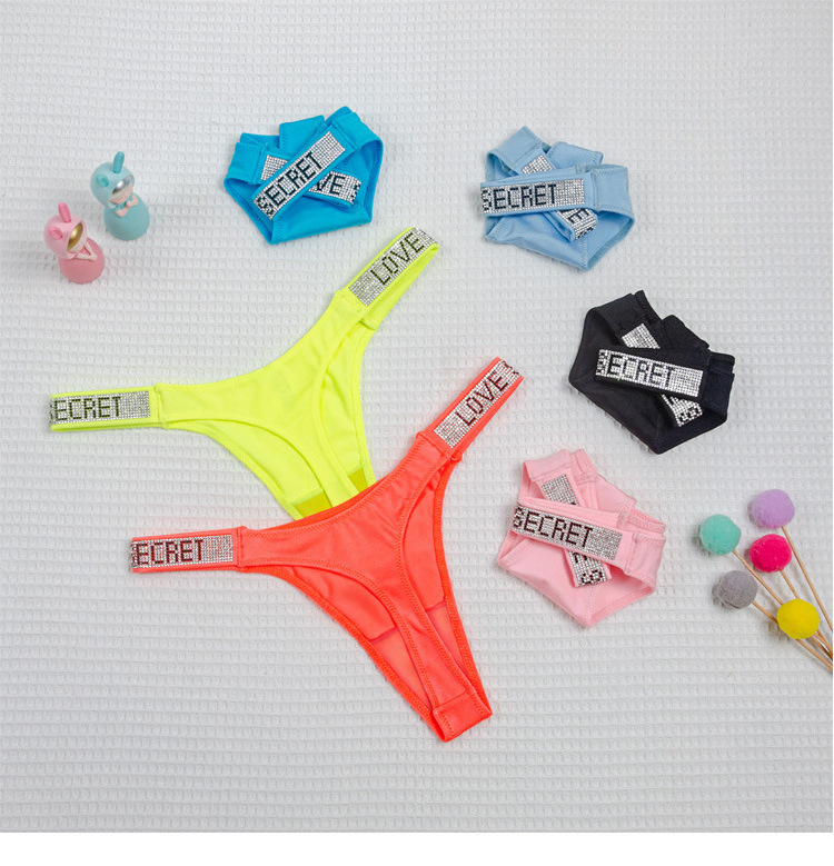 2024 Best Selling Victoria Secreted Underwear Wholesale Panties Thong Briefs Sexy Underwear Women Ladies Secreted Panties