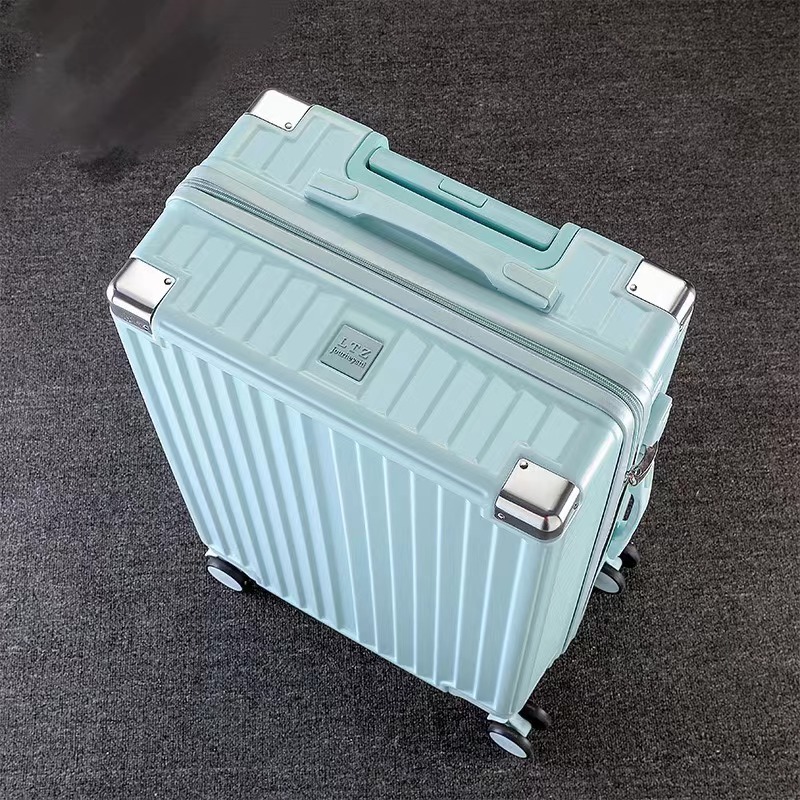 Manufacturer Luxury Aluminium Frame  Suitcase Business Airport Metal Trolley Luggage With Tsa Lock