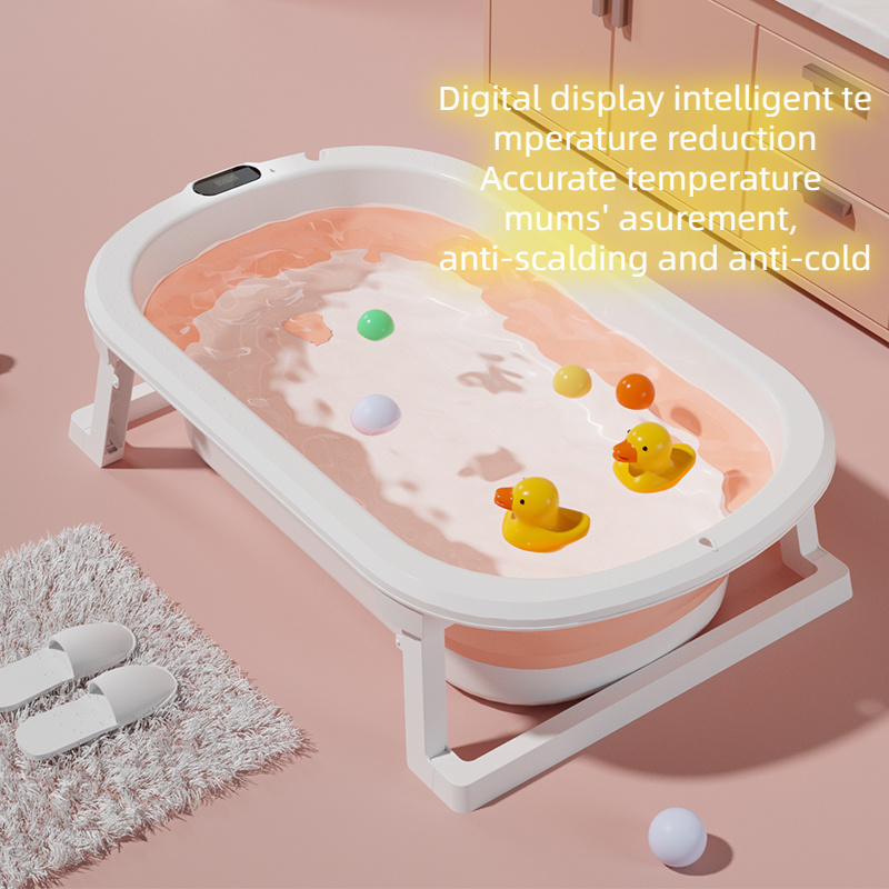 New 2023 Freestanding Baby Bath Barrel,Babies Bathing Products New Born Baby Bath Bathtub