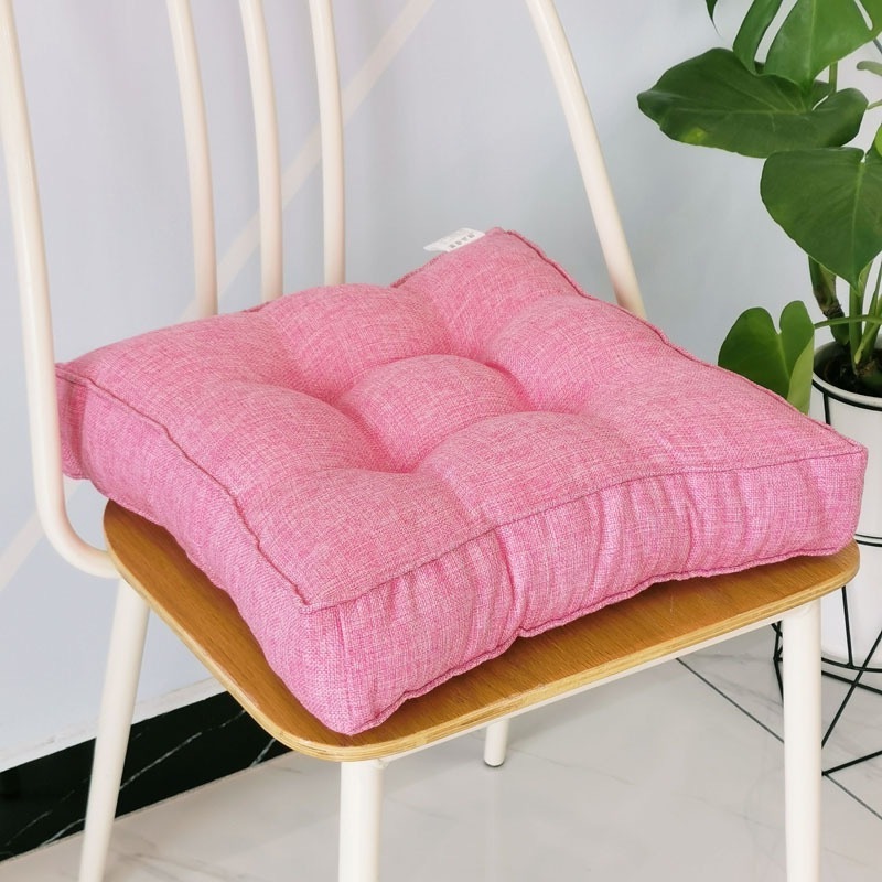 Customized Comfortable Polyester Swing Chair Cushion Seat Memory Foam Pads Thicken Square Floor Cushion