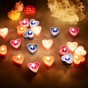 Heart-shaped Candles Scented Candles Romantic Birthday Incense Love Mood People Candlelight Dinner Candle Wholesale