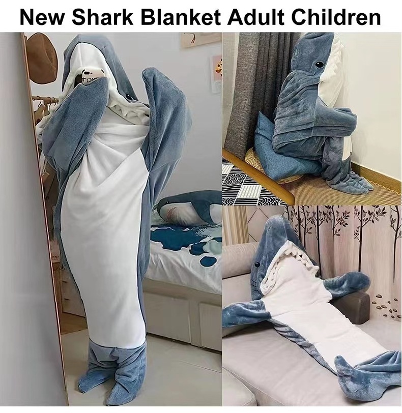 Hotselling Wholesale Onesie Cartoon Animal Shark Pajama Flannel Cute Sleepwear Winter Pajamas For Adult Women Men Onesie