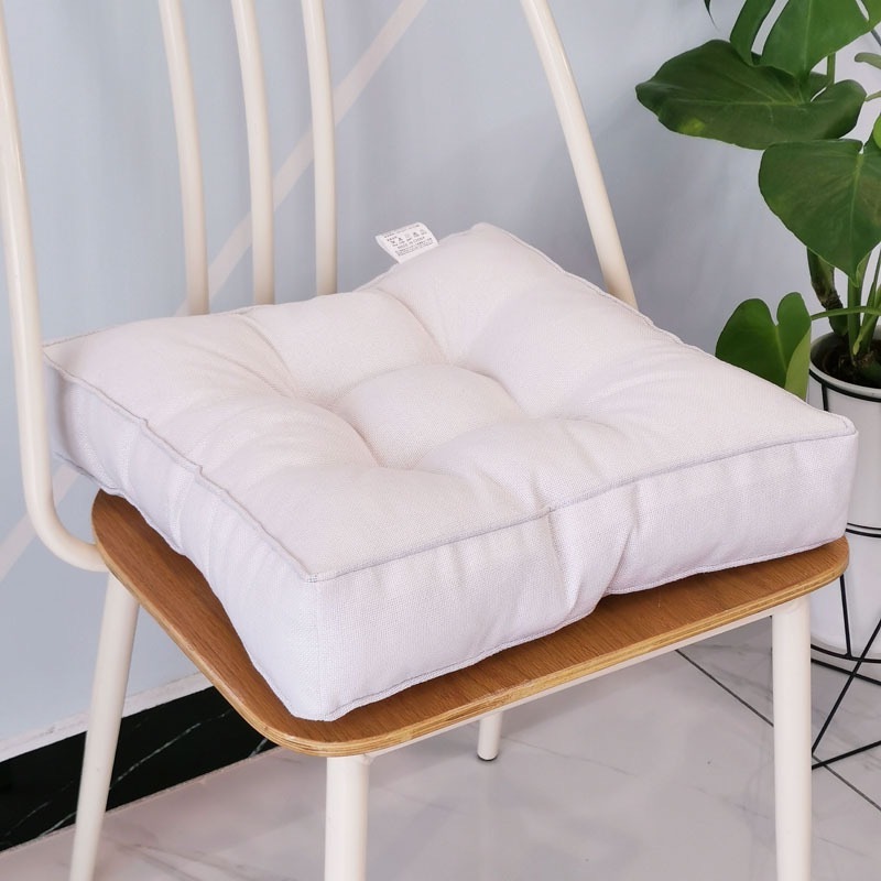 Customized Comfortable Polyester Swing Chair Cushion Seat Memory Foam Pads Thicken Square Floor Cushion