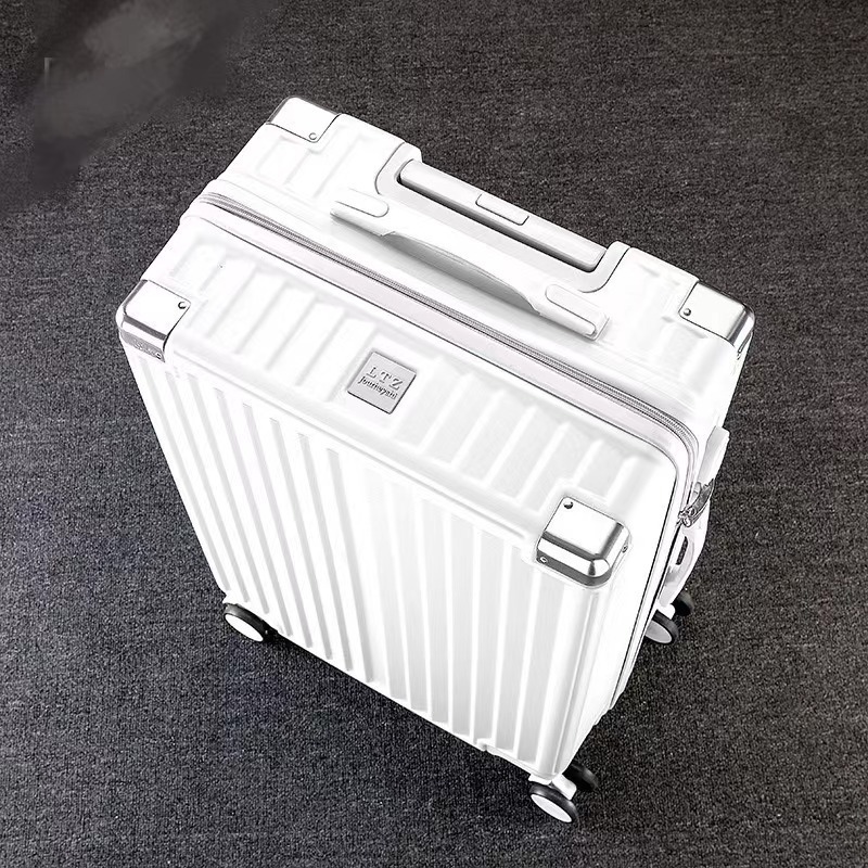 Manufacturer Luxury Aluminium Frame  Suitcase Business Airport Metal Trolley Luggage With Tsa Lock