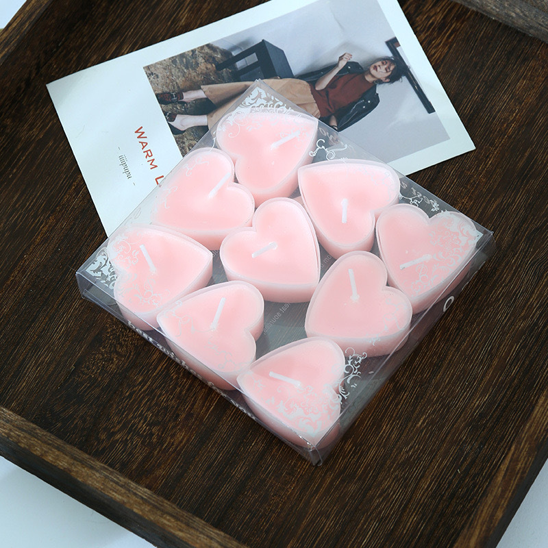 Heart-shaped Candles Scented Candles Romantic Birthday Incense Love Mood People Candlelight Dinner Candle Wholesale