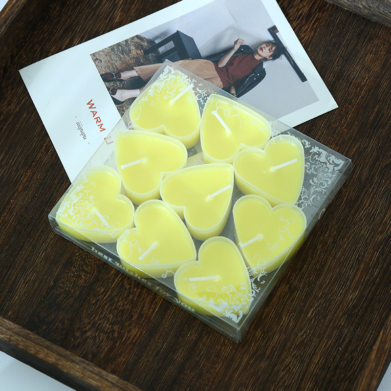 Heart-shaped Candles Scented Candles Romantic Birthday Incense Love Mood People Candlelight Dinner Candle Wholesale