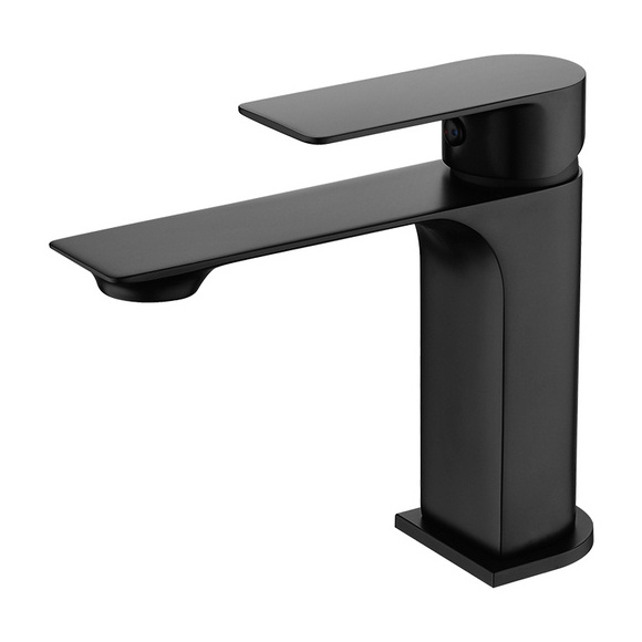 Bathroom Wash Basin Matte Black Sinks Faucet Wall Mount Faucet Ceiling Mounted Brass For Hotel Apartment