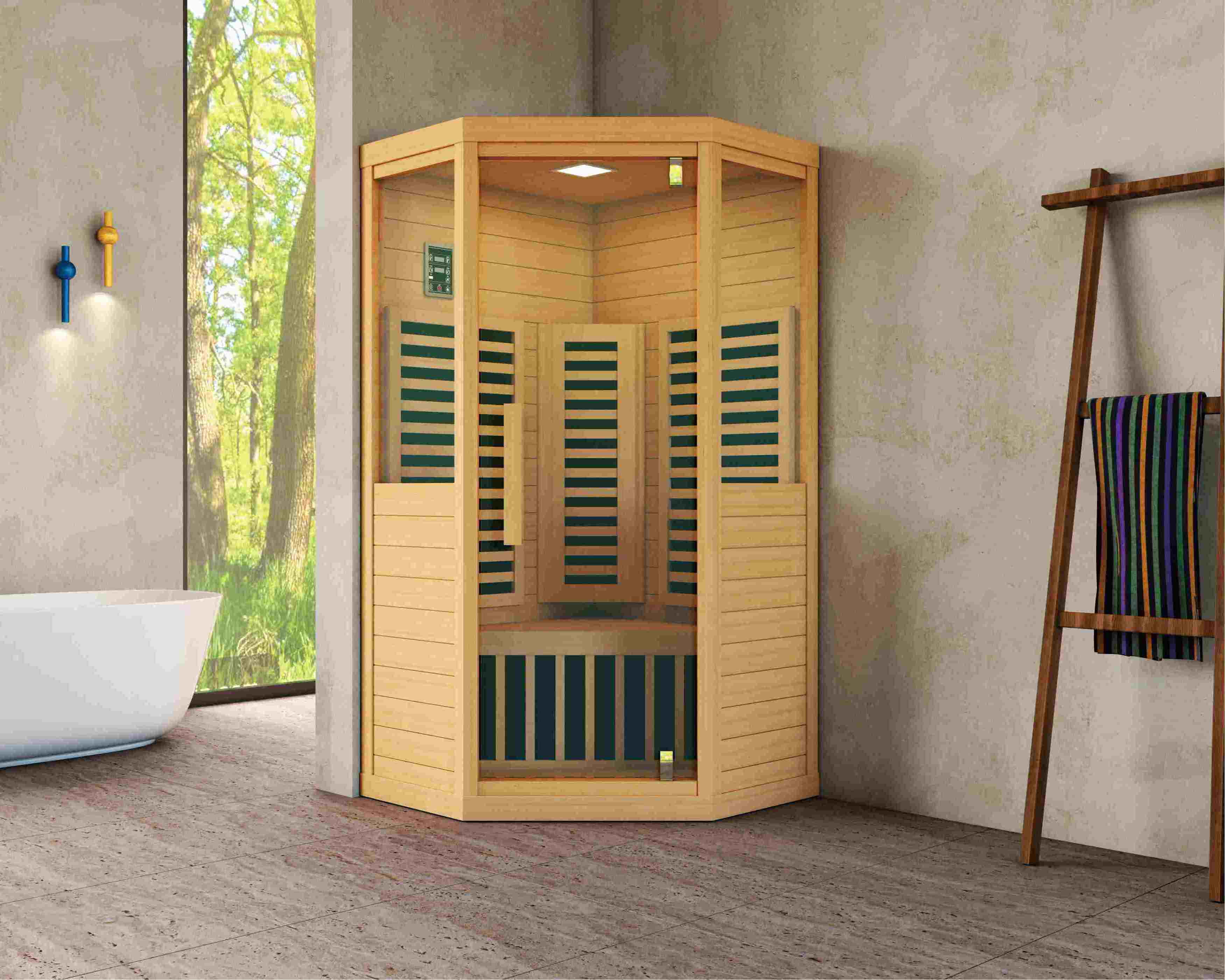 ORans Solid Wood Infrared Sauna Hidden Cam Massage Rooms Suppliers Traditional Sauna Room Indoor