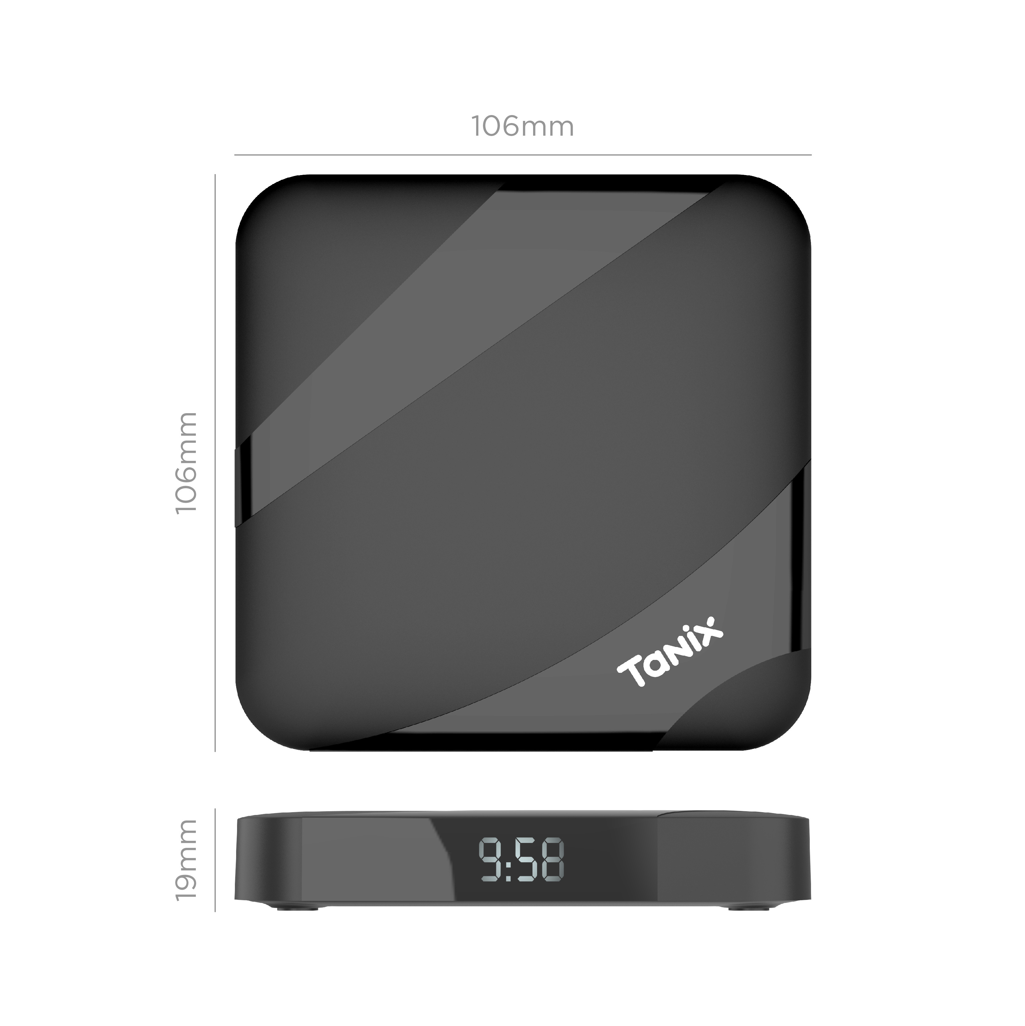 Tanix TX3 Max Android TV Box H618 4K 4GB 64GB WiFi BT 5.0 Android 12 Set Top Tv box Smart Android TV Box