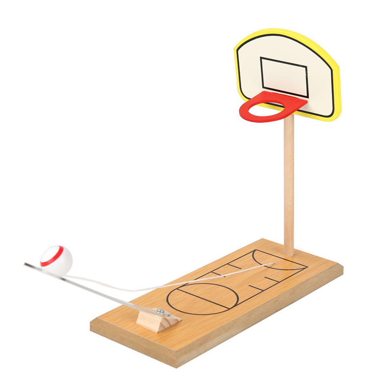 Hot toy for kids intelligence sports game gifts for 5 year old boy wooden mini basketball hoop with stand educational wooden toy