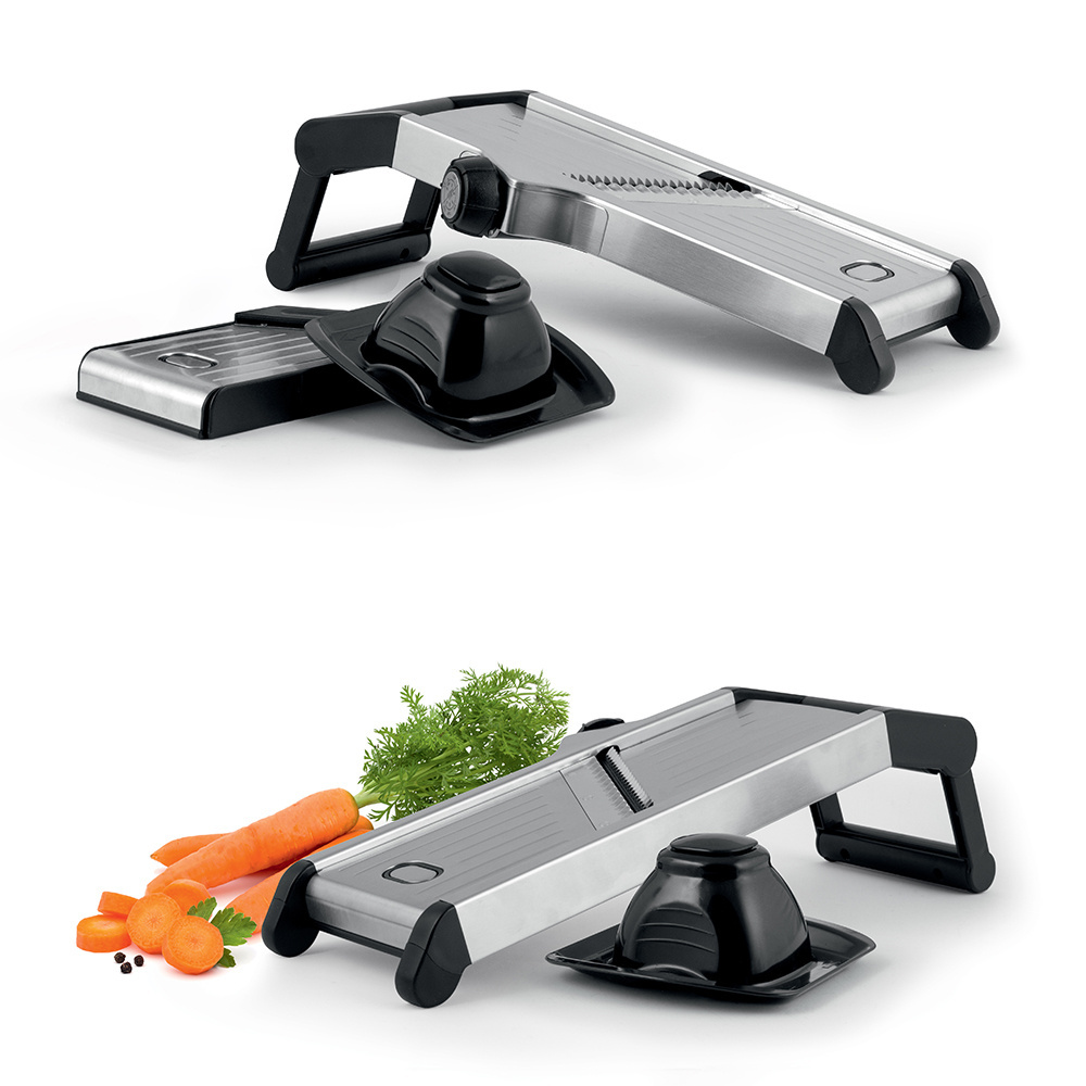 Stainless steel  adjustable blades manual adjustable professional mandoline vegetable potato slicer