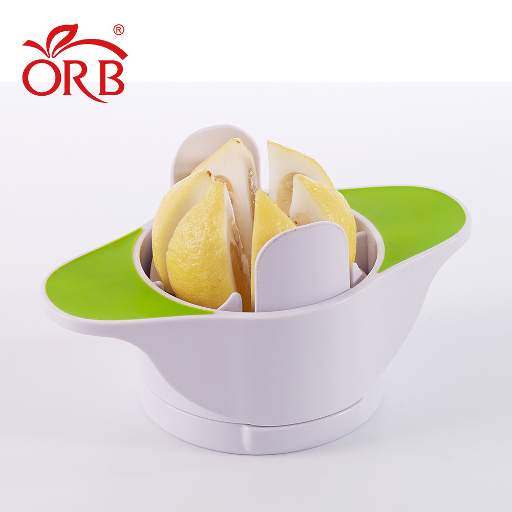 Free sample  Stainless Steel Blade multifunctional Vegetable Fruit Apple cutter lemon slicer