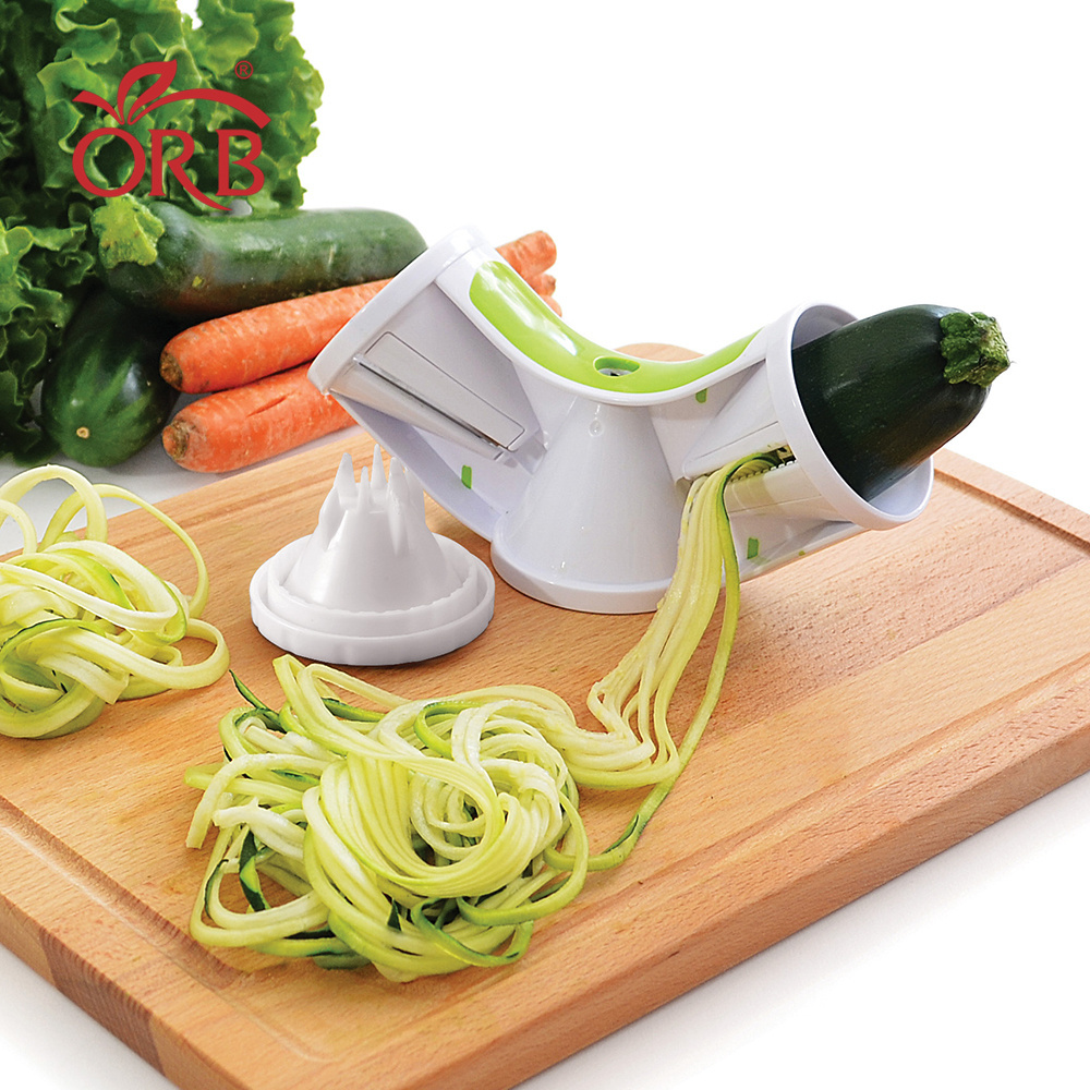 Amazon Hot Sale Vegetable Spiralizer Cutter carrot slicer zucchini pasta noodle spaghetti maker Spiral Vegetable Slicer