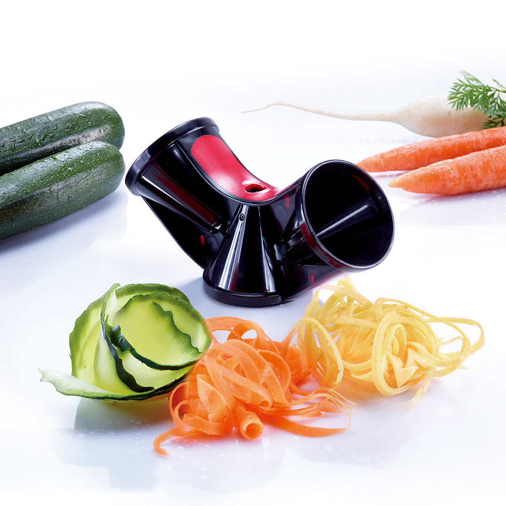 Amazon Hot Sale Vegetable Spiralizer Cutter carrot slicer zucchini pasta noodle spaghetti maker Spiral Vegetable Slicer