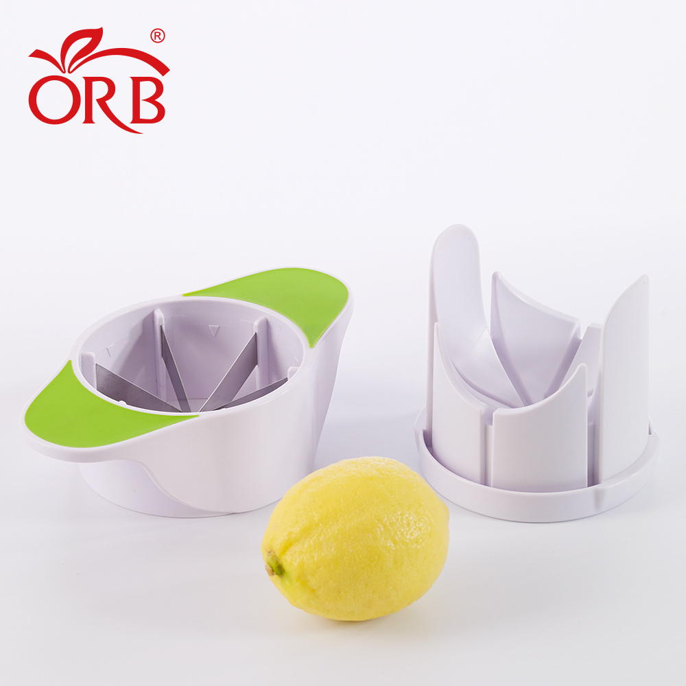 Free sample  Stainless Steel Blade multifunctional Vegetable Fruit Apple cutter lemon slicer