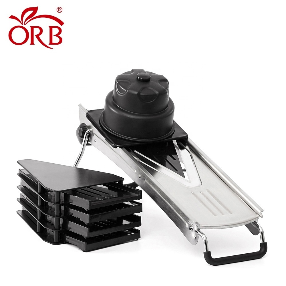 Multi-blades commercial Stainless steel vegetable Choppers cutter mandoline super food slicer