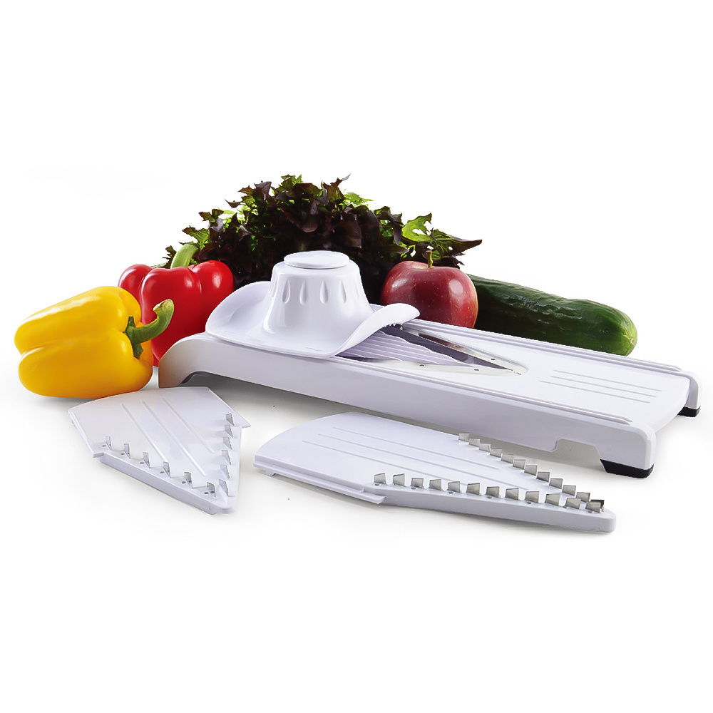 V blade salad food potato vegetable mandoline cutter