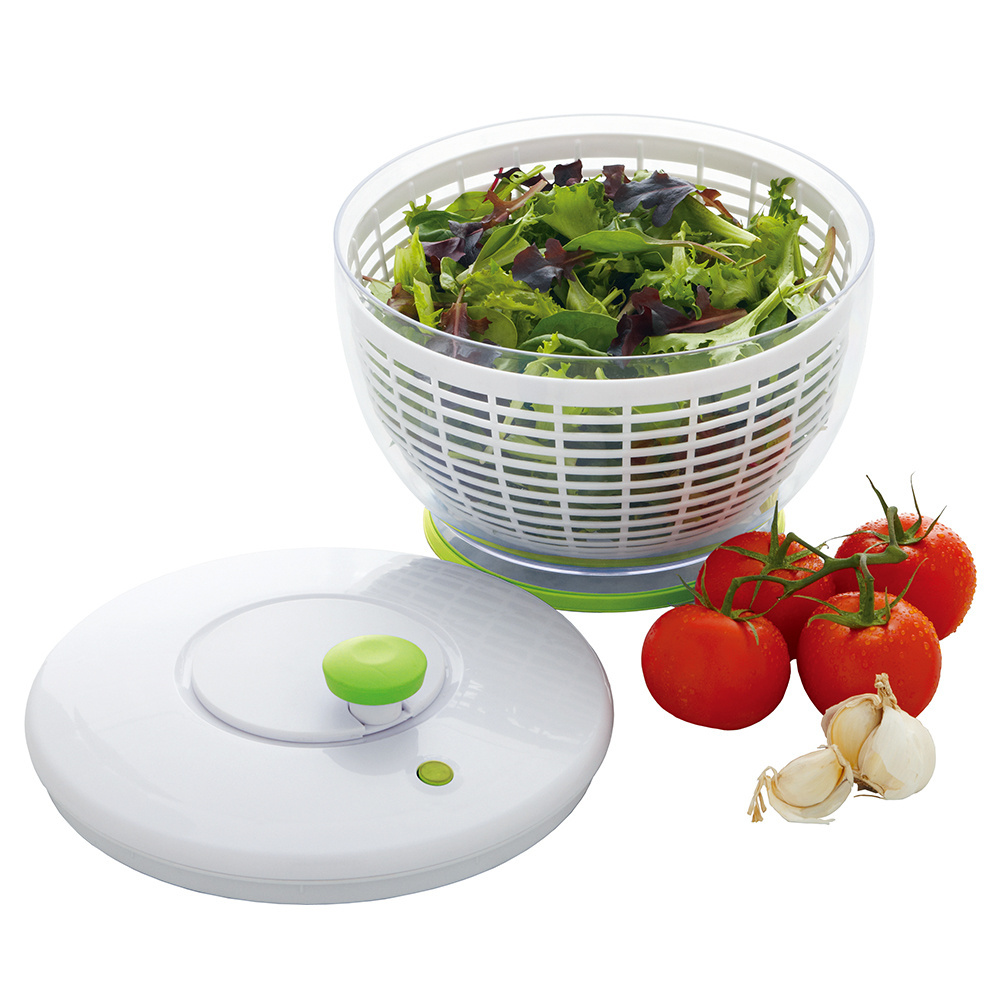 fruit cleaner spinner Kitchen manual  plastic mini salad Lettuce Dryer spinner Commercial Salad Spinner  4l