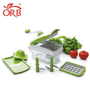 Free sample manual magic salad slicer dicer food processor, salad maker machine