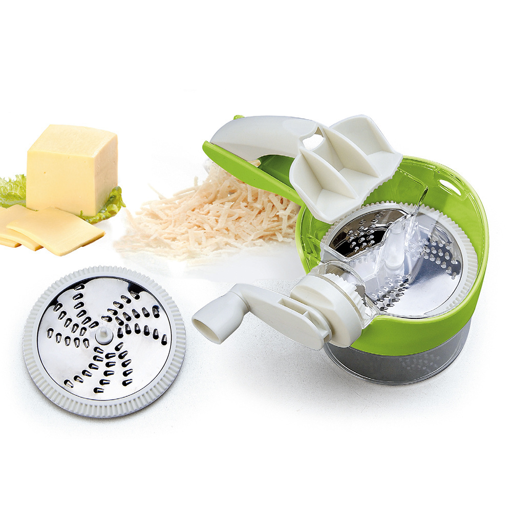 Durable manual hand convenient kitchen multifunction food vegetable fruit cheese grater machine