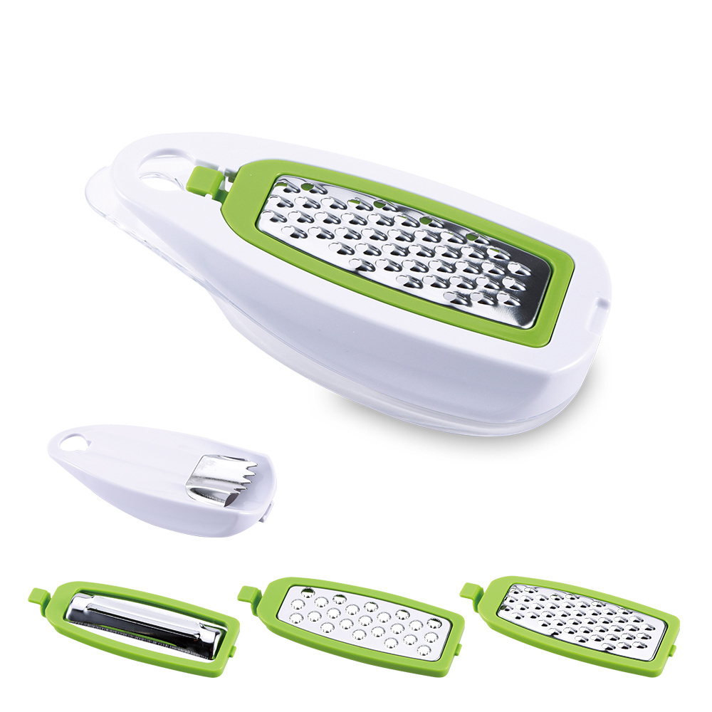 Manual multi corn peeler cheese garlic ginger grater set