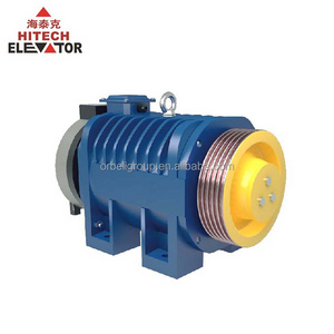 Gearless Elevator Motor Lift Parts MONA200 Elevator Traction Machine