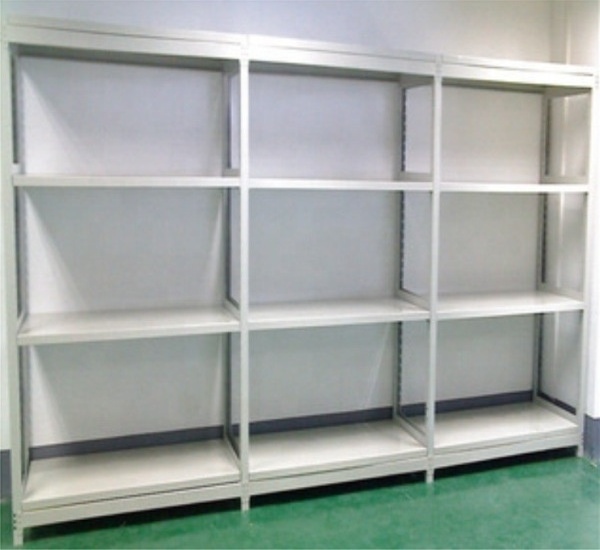 China Supplier warehouse slotted angle boltless rack/heavy duty rivet boltless shelving/Iron metal storage slotted angle